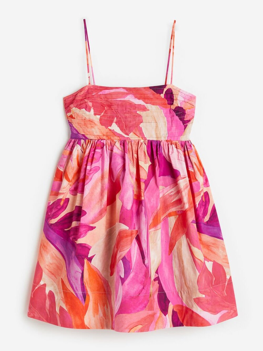 H&M Pink Floral Mini Dress